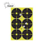 Targets Bullseye 12 x 18, 8pcs [ Allen 15355 ] - هدف رماية غير لاصق