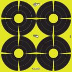 Targets Bullseye 12 X 12, 12pcs [ Allen 15218 ] - هدف رماية غير لاصق