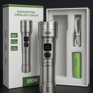 كشاف ليد يدوي نيكل TW1084 بوضعيات الإنتشار