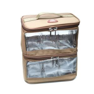 شنطة بهارات دورين مع 12 علبة كبيرة لون ربيعي