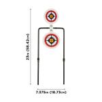 AR500 Hardrock Spinner Target Kit [ Allen 15366 ] - هدف رماية حديد (مسدسات 9 ملي)