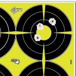 Targets Bullseye 12 X 12, 12pcs [ Allen 15218 ] - هدف رماية غير لاصق