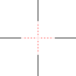 HAWKE VANTAGE IR (3-9X40) MIL DOT [14221] - دربيل بندقية