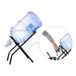 حامل قارورة مع حنفية