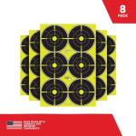 Targets Bullseye 12 x 18, 8pcs [ Allen 15355 ] - هدف رماية غير لاصق