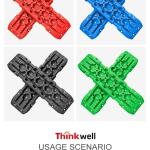 ألواح استخراج الإطارات على الطرق الوعرة والتغريز في جميع التضاريس