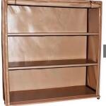 دولاب تخزين متنقل متعدد الأرفف بعجلات قابل للنقل