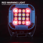 إضاءة الرحّال Mini ليد صغيرة الحجم بقاعدة وإضاءة قوية مناسبة للرحلات والصيد والتخييم شرايح ليد - عدة ألوان