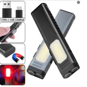 كشاف متعدد الإستخدامات مناسب للحمل بالجيب والقبعة وبإضاءة ممتازة