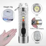 كشاف احترافي ميدالية شفاف قوي الإضاءة خفيف وعملي