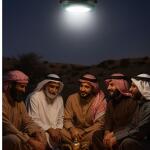 إضاءة الرحّال Mini ليد صغيرة الحجم بقاعدة وإضاءة قوية مناسبة للرحلات والصيد والتخييم شرايح ليد - عدة ألوان