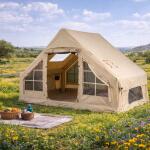 خيمة ربيع الصمان للرحلات والسفر قابلة للنفخ بجودة عالية وضد الماء