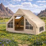 خيمة ربيع الصمان للرحلات والسفر قابلة للنفخ بجودة عالية وضد الماء