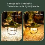 إضاءة التخييم قوية ومشعة مع ميزة التحكم بقوة الإضاءة مناسبة للرحلات والتخييم LY02