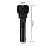 كشاف برق الصحراء فائق الإضاءة بقوة 30000 لومنز مثالي للصيد والرحلات - ماركة القناص العربي