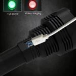 كشاف برق الصحراء فائق الإضاءة بقوة 30000 لومنز مثالي للصيد والرحلات - ماركة القناص العربي