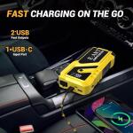 بطارية وشاحن متنقل للطورائ معززات الطوارئ 3000A