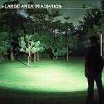 كشاف رأس بإضاءة عالية قابل للتحكم 180 درجة عملي للرحلات والصيد - ماركة القناص العربي