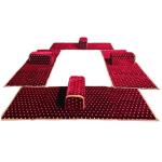 طقم مدات ارضية للتخييم و الرحلات - تركي ملكي منقّط 8 قطع