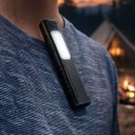 كشاف متعدد الإستخدامات مناسب للحمل بالجيب والقبعة وبإضاءة ممتازة