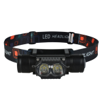 كشاف رأس بإضاءة عالية قابل للتحكم 180 درجة عملي للرحلات والصيد - ماركة القناص العربي